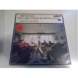 Ludwig van Beethoven / Smetana Quartet The Early String Quartets, Op.18: No.2 In G Major · No.4 In C Minor (Volume 1) Vinyl LP USED