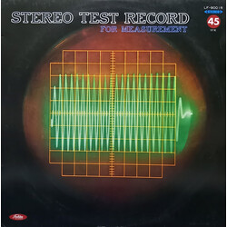 No Artist ステレオ・テスト・レコード (測定用) = Stereo Test Record For Measurement Vinyl USED