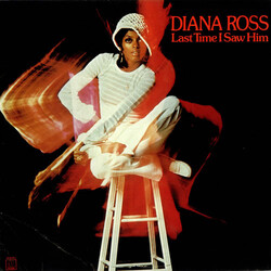 Diana Ross Last Time I Saw Him Vinyl LP USED