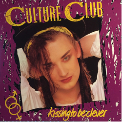 Culture Club Kissing To Be Clever Vinyl LP USED