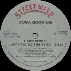 Cuba Gooding Happiness Is Just Around The Bend USED VINYL 12INCH 33 S RPM