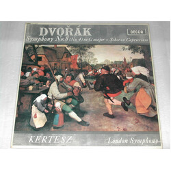 Antonín Dvořák / István Kertész / The London Symphony Orchestra Symphony No. 8 (No. 4) In G Major ● Scherzo Capriccioso Vinyl LP USED