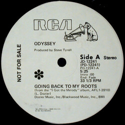 Odyssey (2) Going Back To My Roots VINYL 12" USED