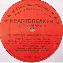 Colonel Abrams Heartbreaker VINYL 12" USED