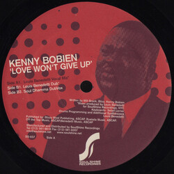 Kenny Bobien Love Won't Give Up VINYL 12" USED