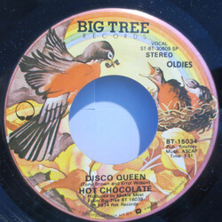 Hot Chocolate Disco Queen / Emma USED VINYL 7INCH 45 RPM