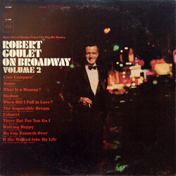 Robert Goulet On Broadway, Volume 2 Vinyl LP USED