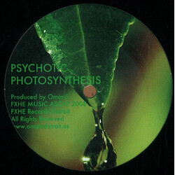 Omar-S Psychotic Photosynthesis (No Drum Mix) USED VINYL 12INCH SINGLE SIDED 33 S RPM