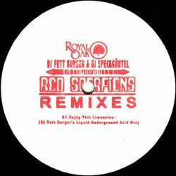 DJ Fett Burger / DJ Speckgürtel Red Scorpions Remixes USED VINYL 12INCH 45 RPM LIMITED EDITION WHITE LABEL