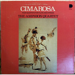 Domenico Cimarosa Cimarosa - Four Quartets For Flute And Strings - The Amphion Quartet Vinyl LP USED