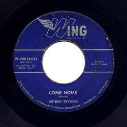 Arthur Prysock Come Home Vinyl 7" USED