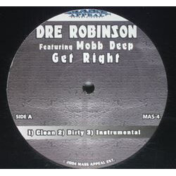 Dre Robinson (2) / Mobb Deep Get Right USED VINYL 12INCH