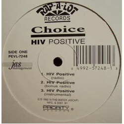 Choice (2) HIV Positive / Choice Is Choosie USED VINYL 12INCH