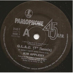Kim Appleby G.L.A.D. USED VINYL 7INCH 45 RPM SINGLE