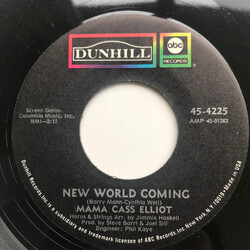 Cass Elliot New World Coming USED VINYL 7INCH 45 RPM SINGLE