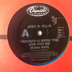 Joey B. Ellis Thought U Were The One For Me (Radio Edit) USED VINYL 7INCH 45 RPM SINGLE
