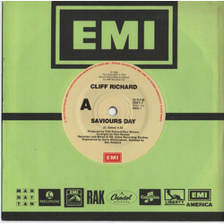 Cliff Richard Saviours Day USED VINYL 7INCH 45 RPM SINGLE