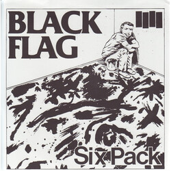 Black Flag Six Pack USED VINYL 7INCH 45 RPM SINGLE REISSUE