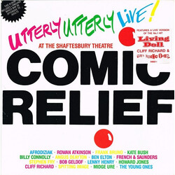 Various Comic Relief Presents Utterly Utterly Live Vinyl LP USED
