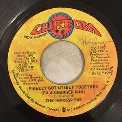 The Impressions Finally Got Myself Together (I'm A Changed Man) / I'll Always Be Here USED VINYL 7INCH 45 RPM
