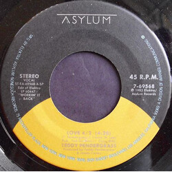 Teddy Pendergrass Love 4/2 USED VINYL 7INCH 45 RPM SINGLE STEREO