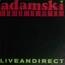Adamski Liveandirect Vinyl LP USED