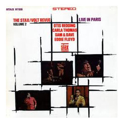 Various The Stax / Volt Revue Volume 2  Live In Paris Vinyl LP USED