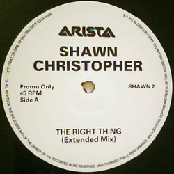 Shawn Christopher The Right Thing Vinyl 12" USED