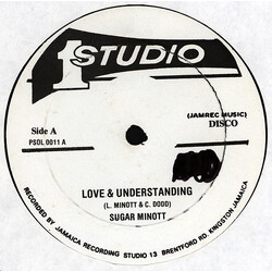Sugar Minott / Ernest Wilson Love & Understanding / If I Were A Carpenter USED VINYL 12INCH 45 RPM