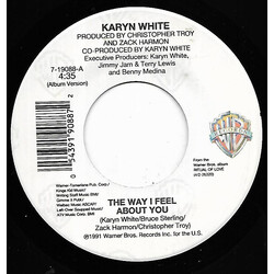 Karyn White The Way I Feel About You USED VINYL 7INCH SINGLE