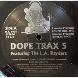 L.A. Rayderz Dope Trax 5 USED VINYL 12INCH