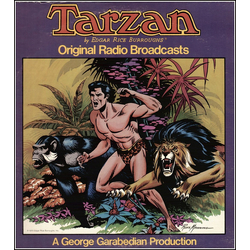 Edgar Rice Burroughs Tarzan (Original Radio Broadcasts) Vinyl LP USED