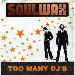 Soulwax Too Many DJ's USED VINYL 7INCH SINGLE 33 S RPM LIMITED EDITION
