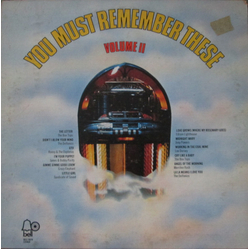 Various You Must Remember These Volume II Vinyl LP USED