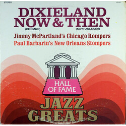 Jimmy McPartland's Chicago Rompers / Paul Barbarin's New Orleans Stompers Dixieland Now & Then Vinyl LP USED