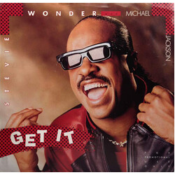 Stevie Wonder / Michael Jackson Get It USED VINYL 7INCH 45 RPM SINGLE PROMO