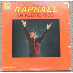 Raphael (2) Saludamos: Raphael En Puerto Rico Vinyl LP USED