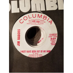 Jim Nabors I Must Have Been Out Of My Mind / To Give USED VINYL 7INCH 45 RPM PROMO