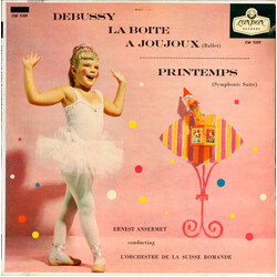 Claude Debussy / Ernest Ansermet / L'Orchestre De La Suisse Romande La Boite A Joujoux / Printemps Vinyl LP USED