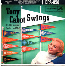 Tony Cabot & His Orchestra Tony Cabot Swings On The Campus: South-West Volume 2 Vinyl 7" USED