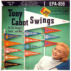 Tony Cabot & His Orchestra Tony Cabot Swings On The Campus: South-West Volume 2 USED VINYL 7INCH 45 RPM EP