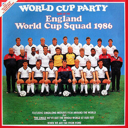 The England World Cup Squad World Cup Party Vinyl LP USED