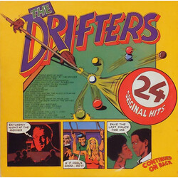 The Drifters 24 Original Hits Vinyl 2 LP USED