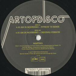Martino 4.00 AM In The Mourning USED VINYL 12INCH 33 S RPM