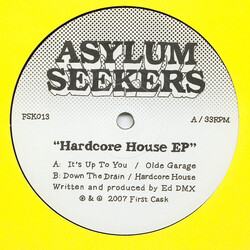 Asylum Seekers (2) Hardcore House EP VINYL 12" USED
