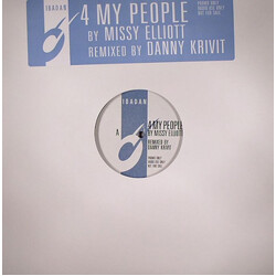 Missy Elliott / Danny Krivit 4 My People (Danny Krivit Remix) / Round And Round USED VINYL 12INCH PROMO 33 S RPM