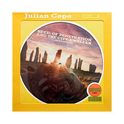 Julian Cope Heed: Of Penetration And The City Dweller USED VINYL 12INCH 45 RPM SINGLE LIMITED EDITION NUMBERED PICTURE DISC