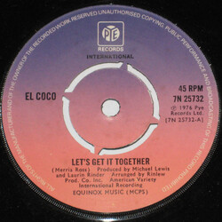 El Coco Let's Get It Together USED VINYL 7INCH 45 RPM SINGLE