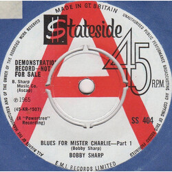 Bobby Sharp Blues For Mister Charlie - Part 1 USED VINYL 7INCH 45 RPM PROMO