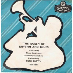 Ruth Brown The Queen Of Rhythm And Blues USED VINYL 7INCH 45 RPM EP